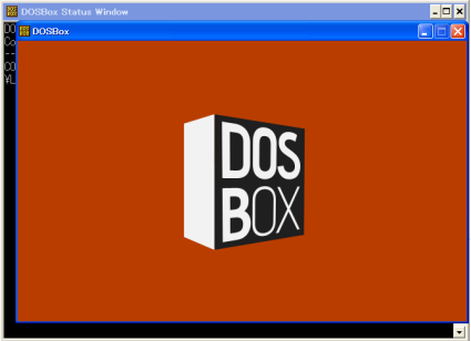 DOSBox起動 - 1